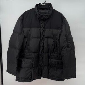 Cole Haan black parka puffer down jacket XL